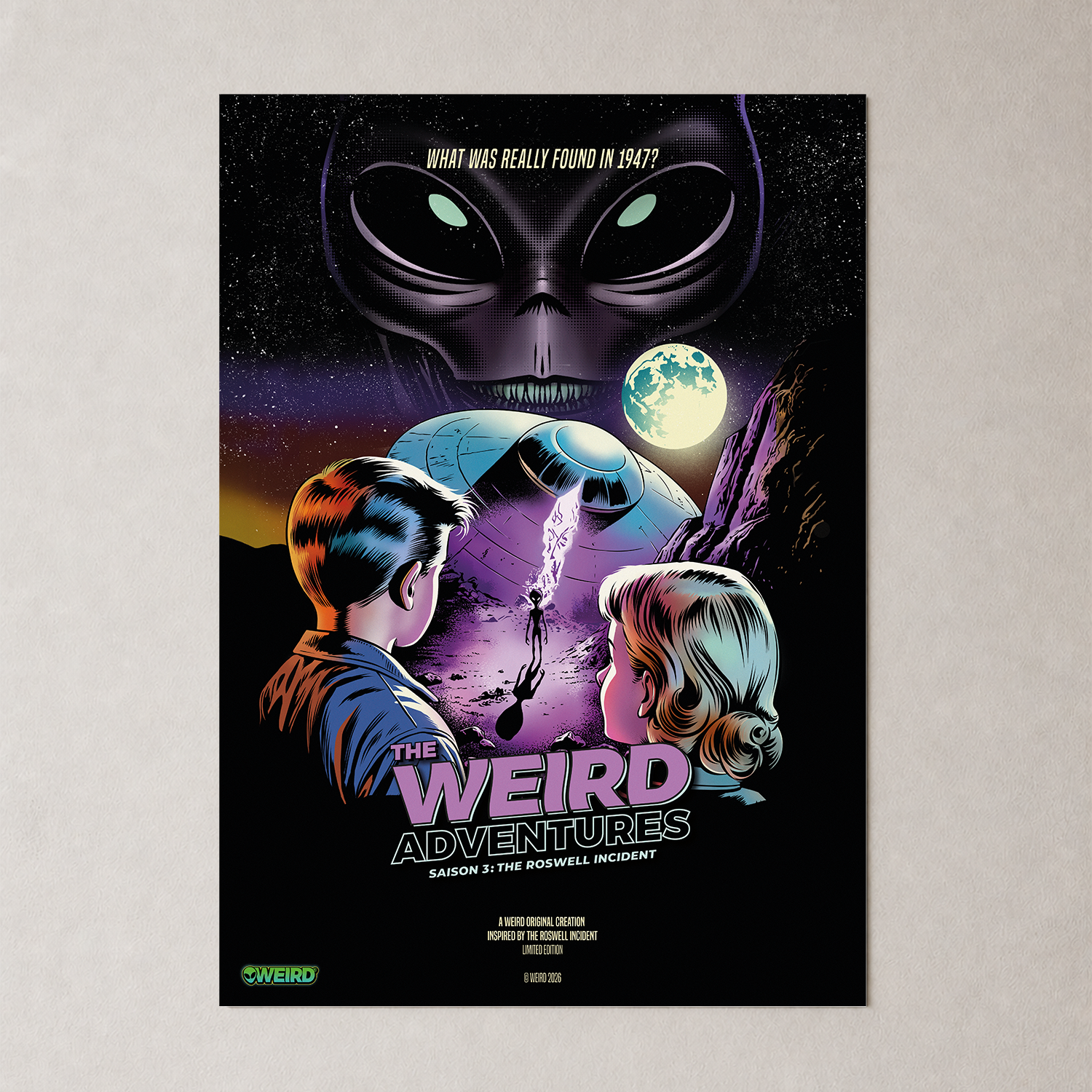 Poster officiel - The Weird Adventures Saison 3