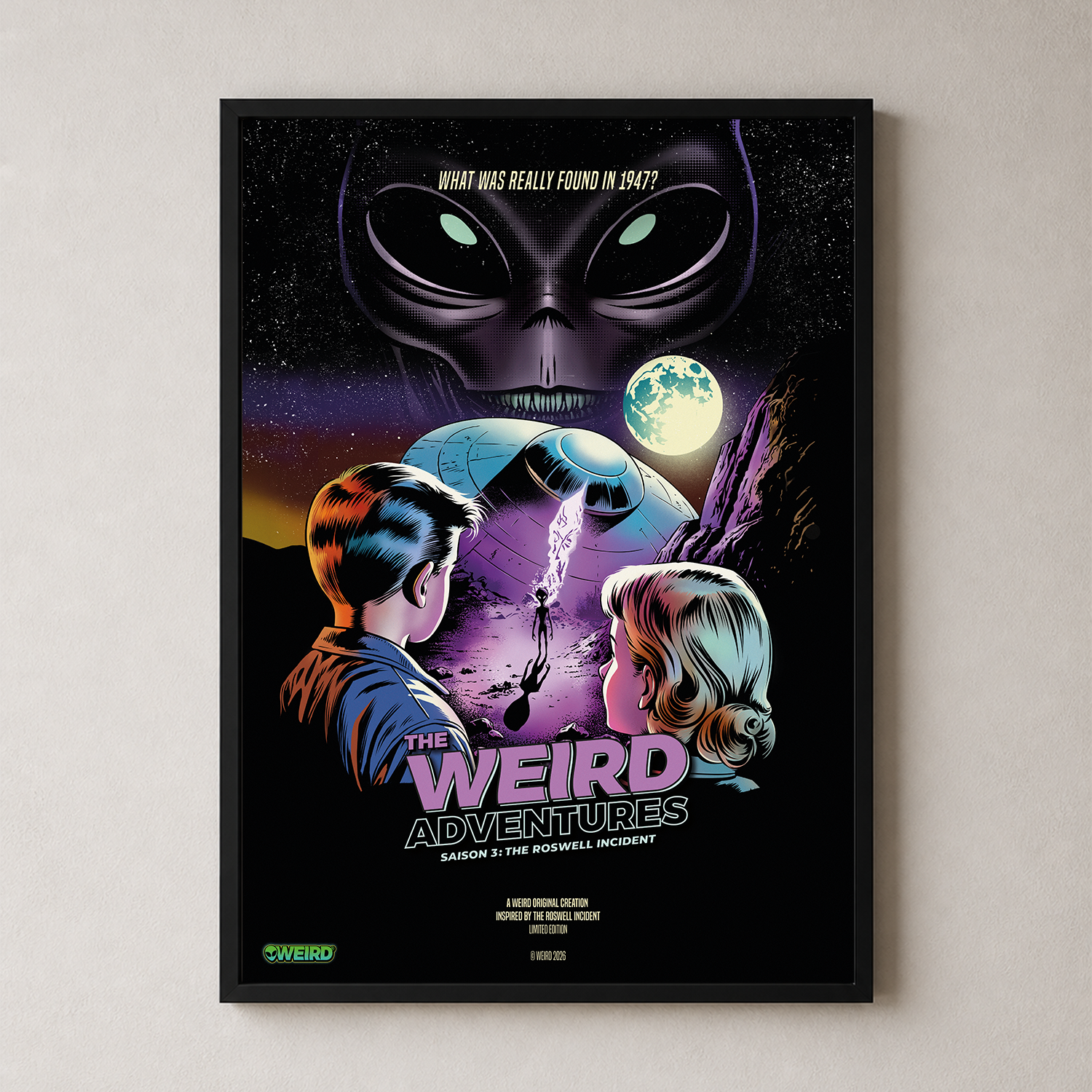 Poster officiel - The Weird Adventures Saison 3