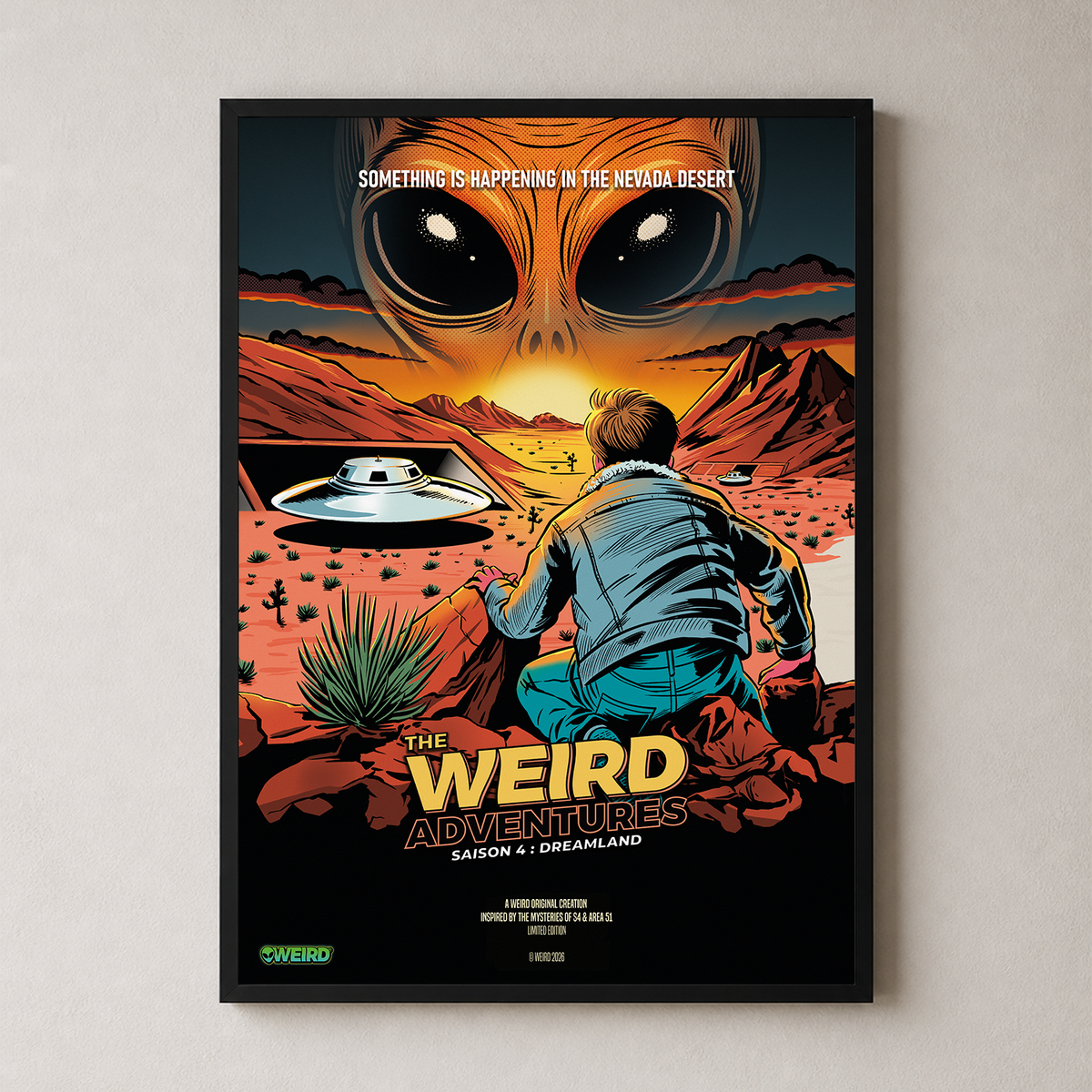 POSTER OFFICIEL - THE WEIRD ADVENTURES SAISON 4