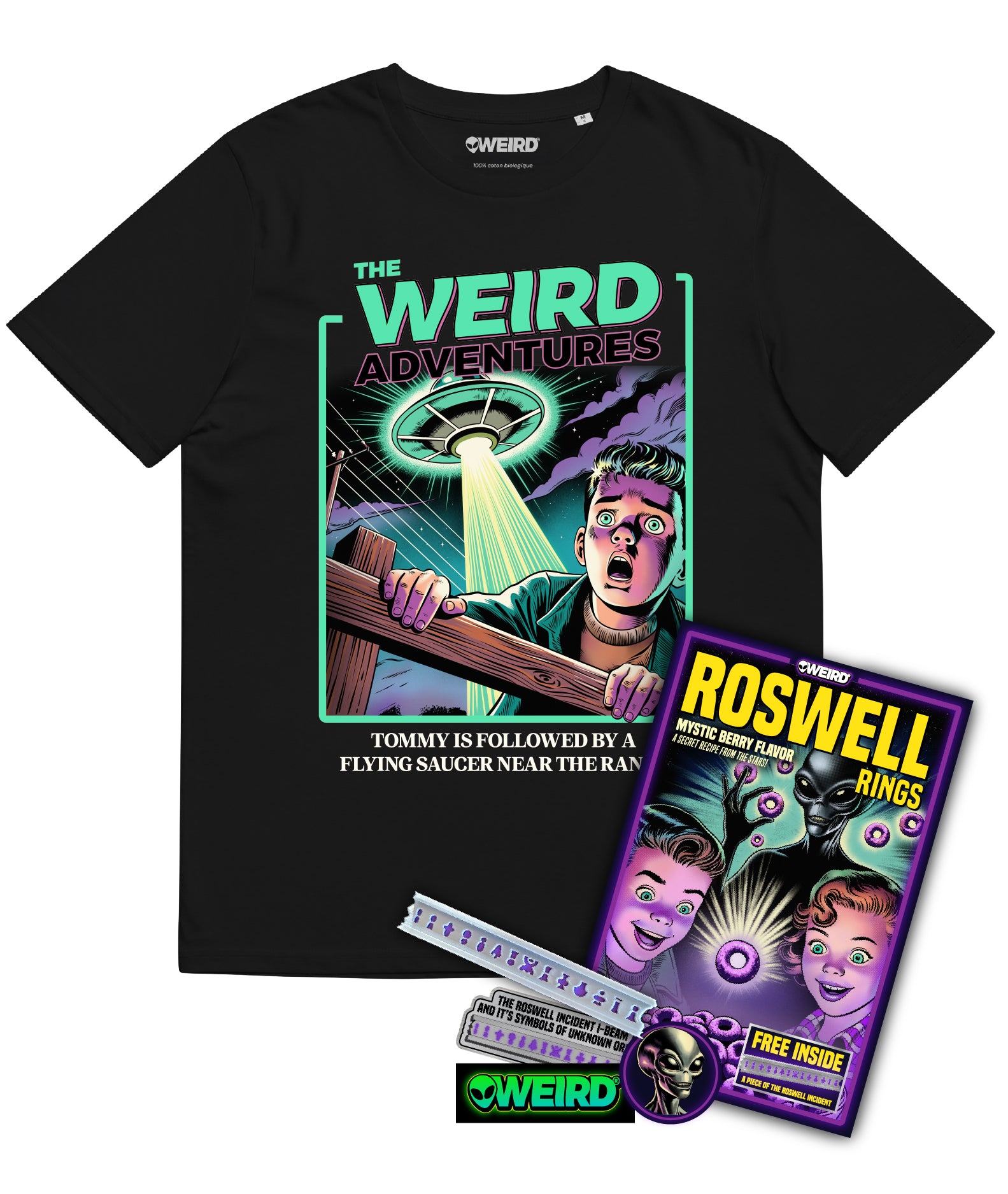 FOLLOWED BY FLYING SAUCER