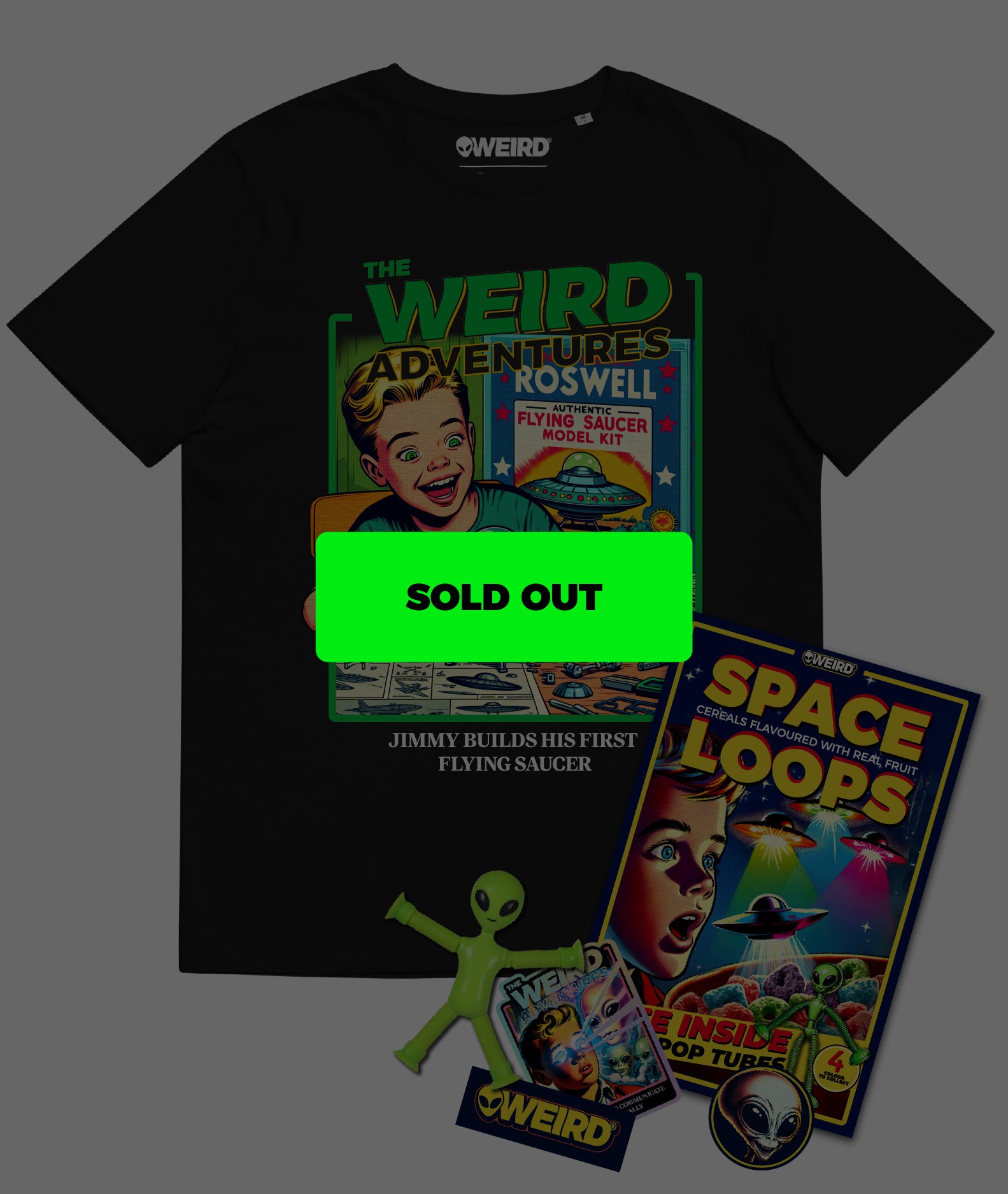 FLYING SAUCER BUILDING SET