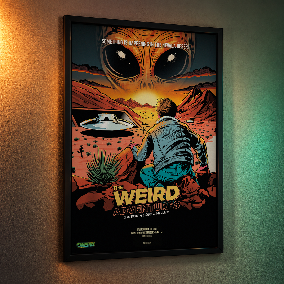 POSTER OFFICIEL - THE WEIRD ADVENTURES SAISON 4