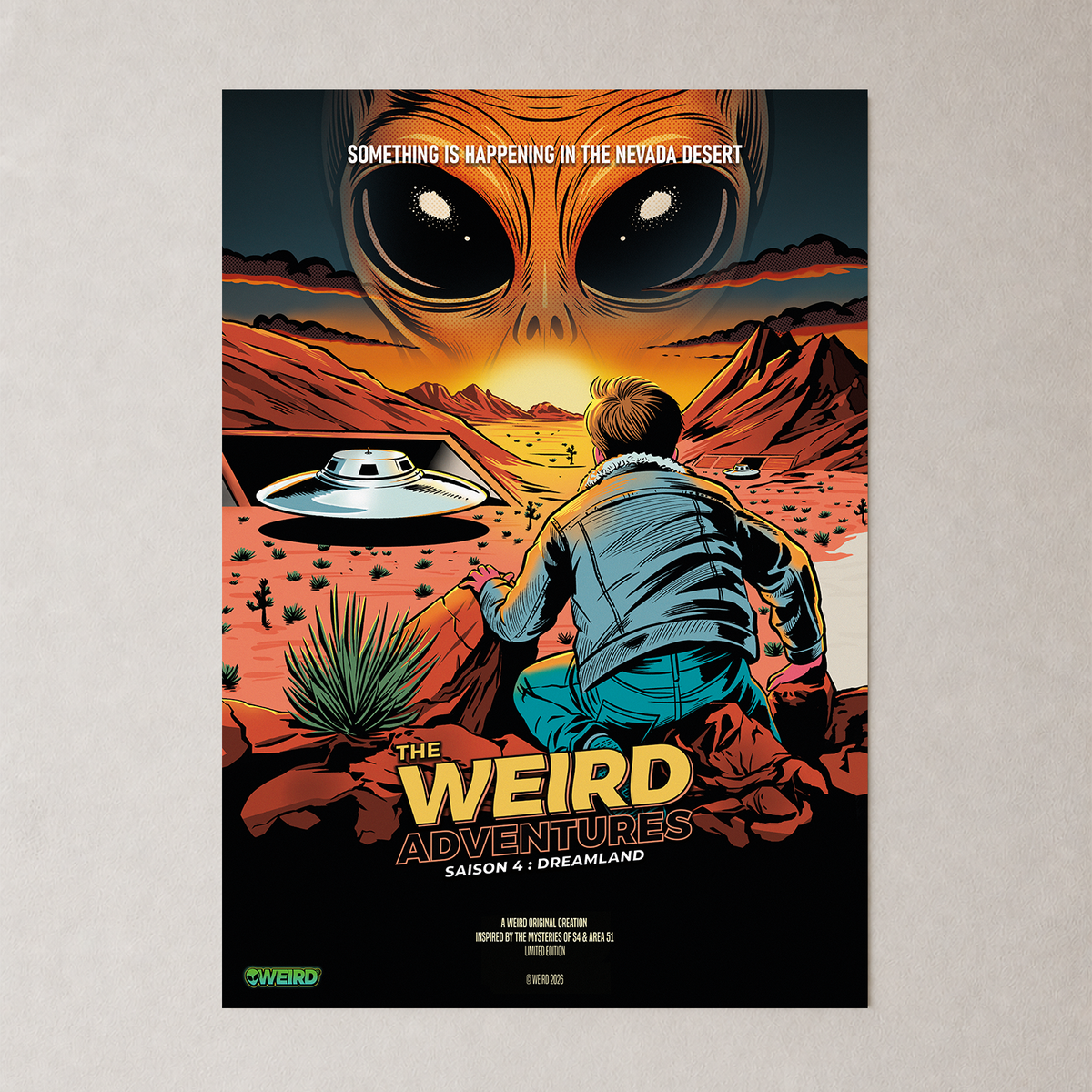 POSTER OFFICIEL - THE WEIRD ADVENTURES SAISON 4