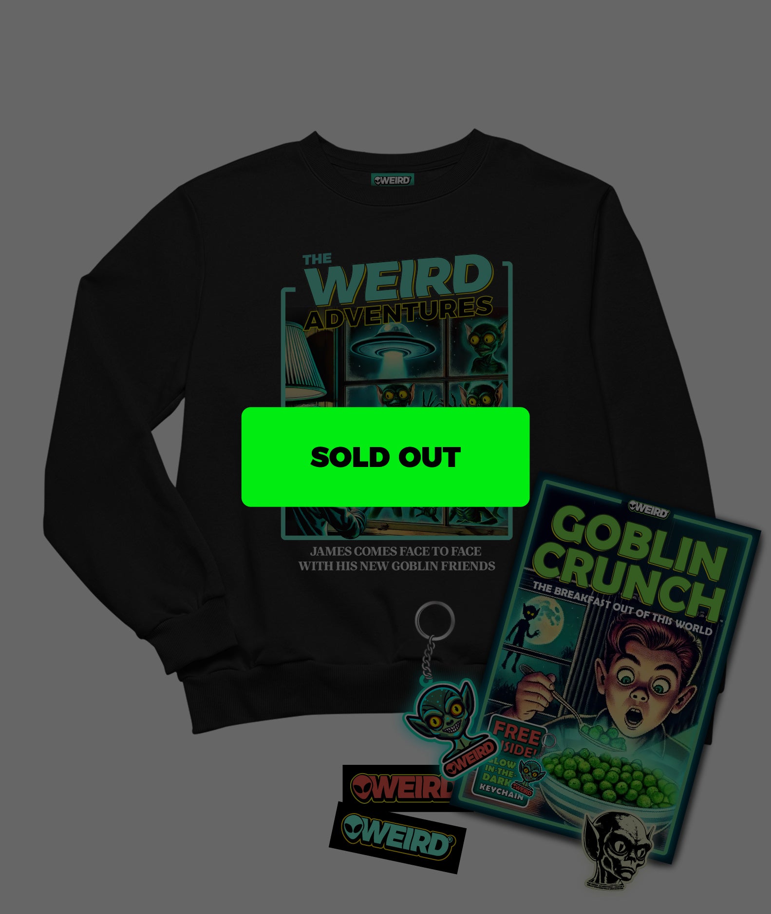 SWEAT NEW GOBLIN FRIENDS