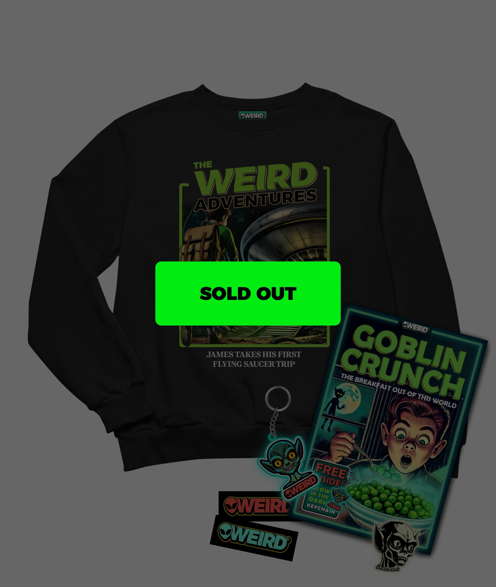 SWEAT FLYING SAUCER TRIP