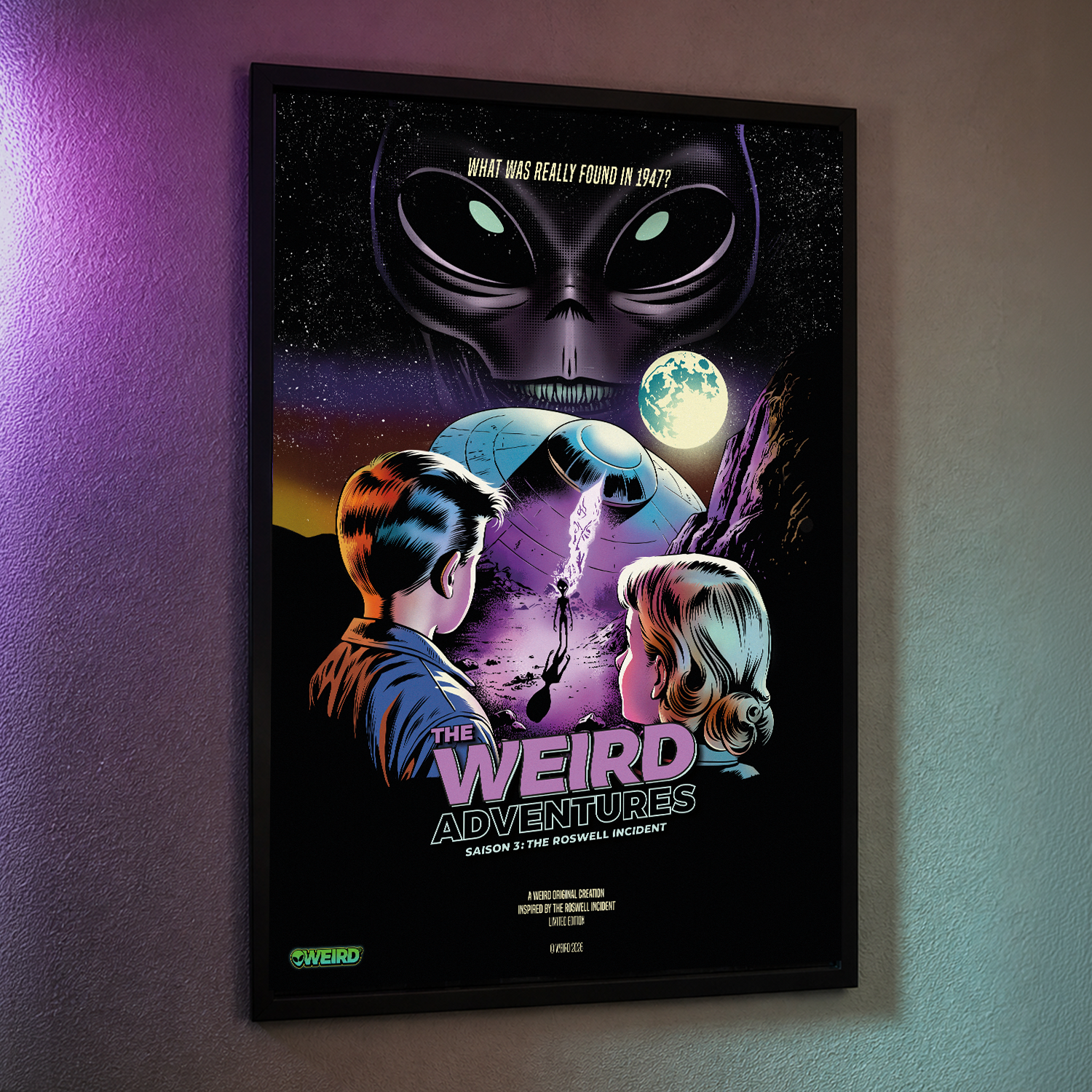 Poster officiel - The Weird Adventures Saison 3