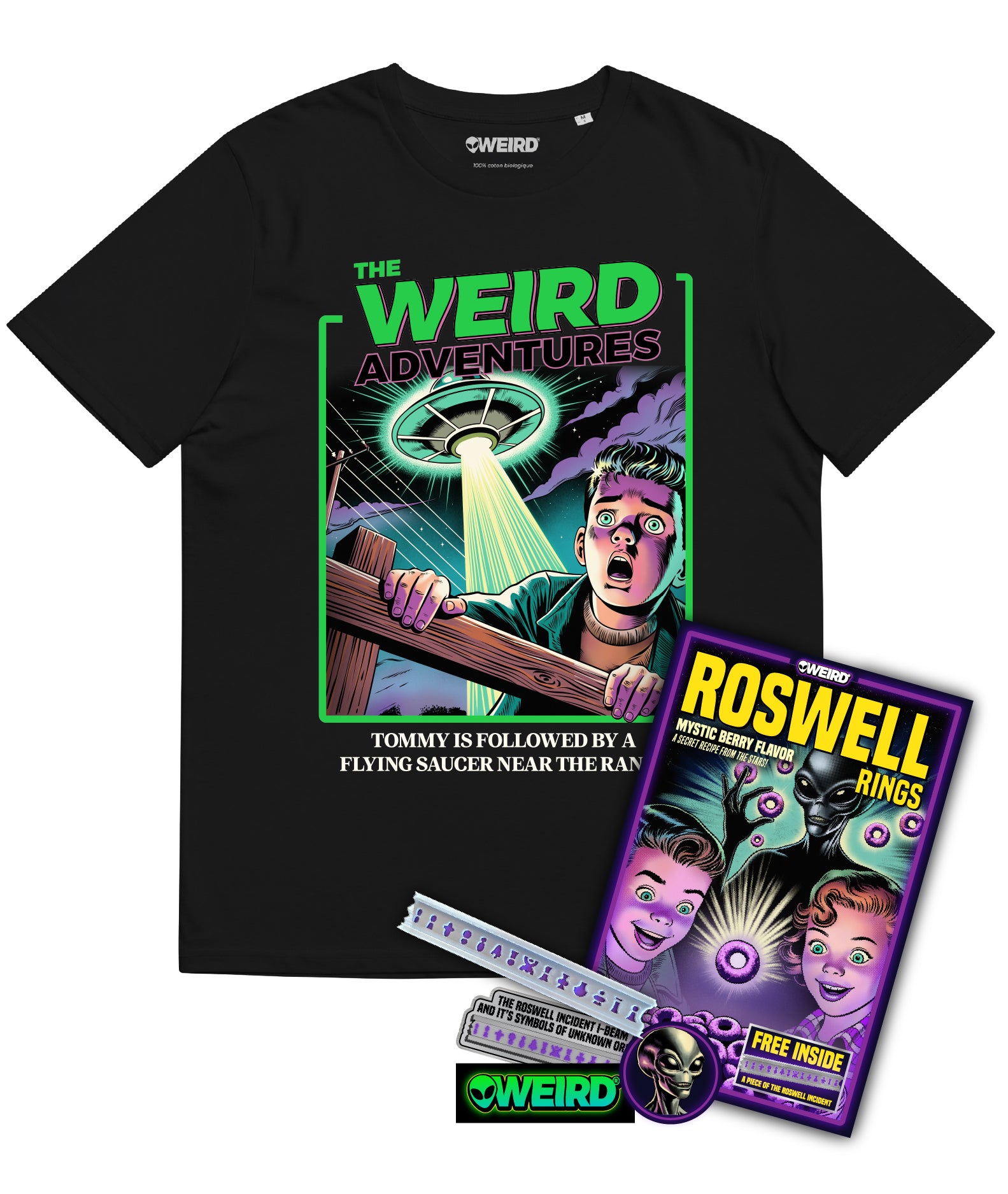 FOLLOWED BY FLYING SAUCER